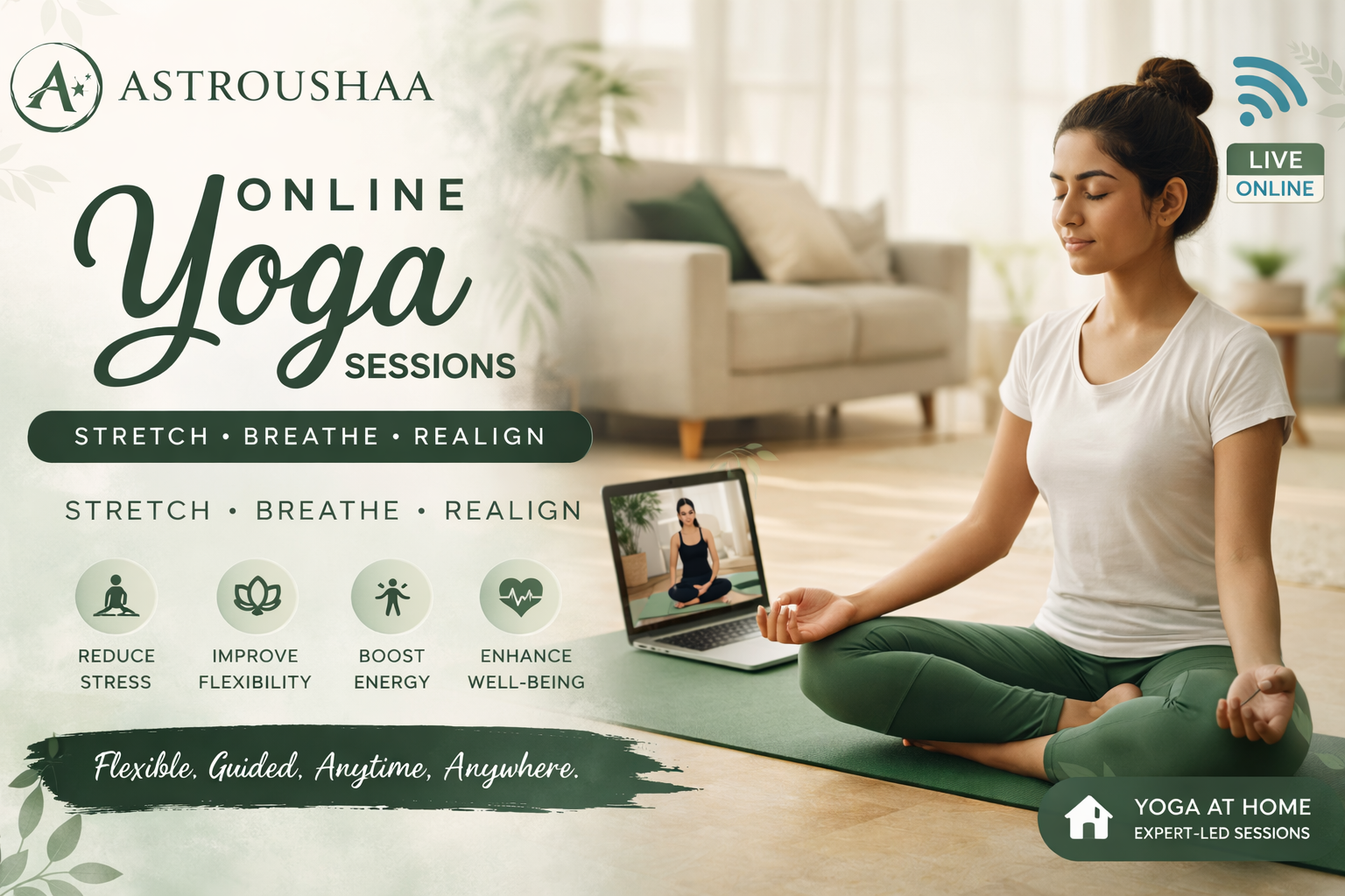 ONLINE YOGA CLASSES